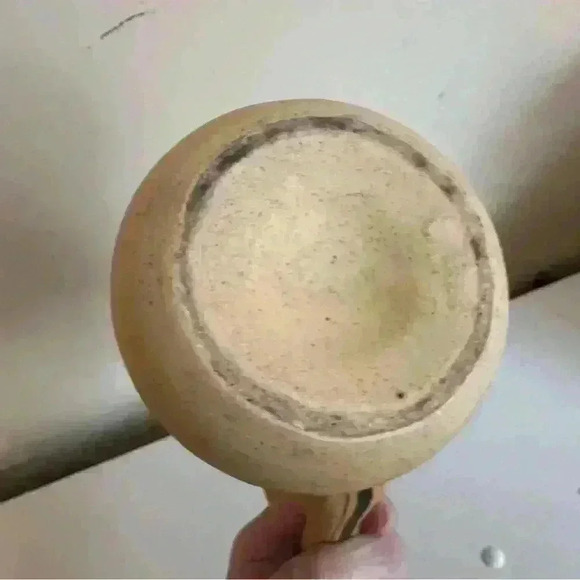 Vintage Sangria Clay Painted Jug Pitcher - Picture 5 of 6